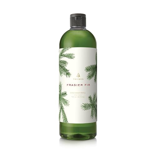 Thymes Hand Wash Refill - Lightly Scented Liquid Hand Soap for Bathroom and Kitchen Refill - Moisturizing Formula with Natural Ingredients (Frasier Beauty & Personal Care Thymes