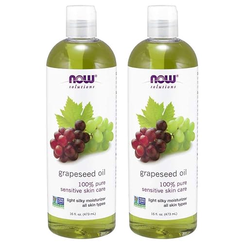 Now Foods Grape Seed Oil, 32 oz (16oz X2) Beauty & Personal Care NOW Foods