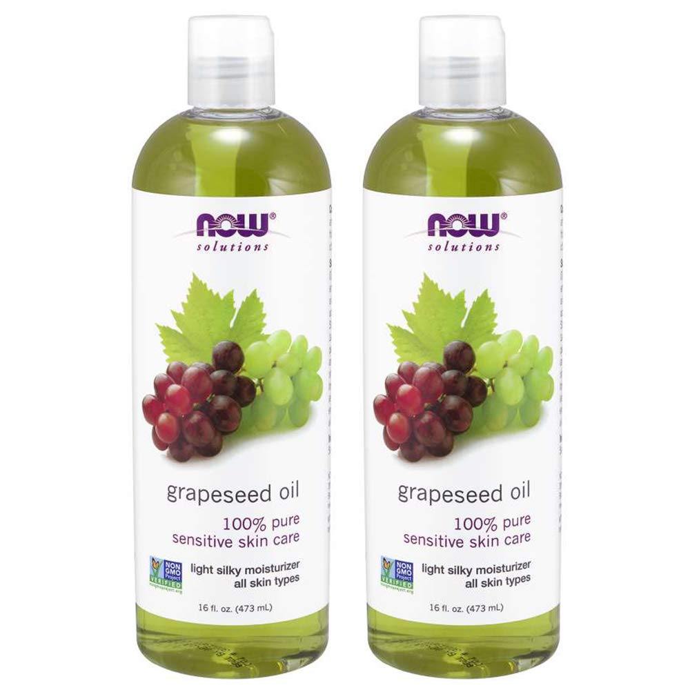Now Foods Grape Seed Oil, 32 oz (16oz X2) Beauty & Personal Care NOW Foods