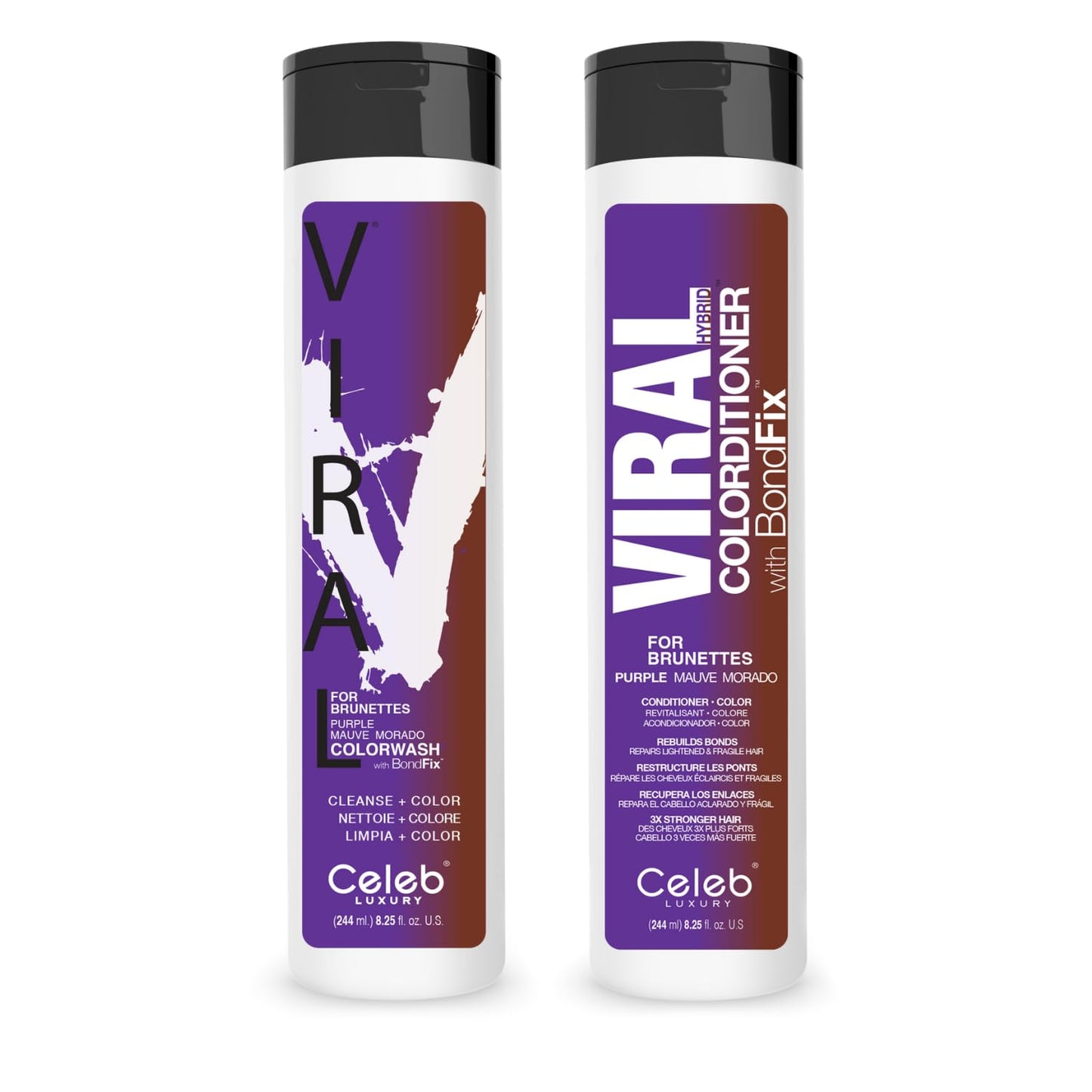 Purple Brunettes Duo Beauty & Personal Care Celeb Luxury
