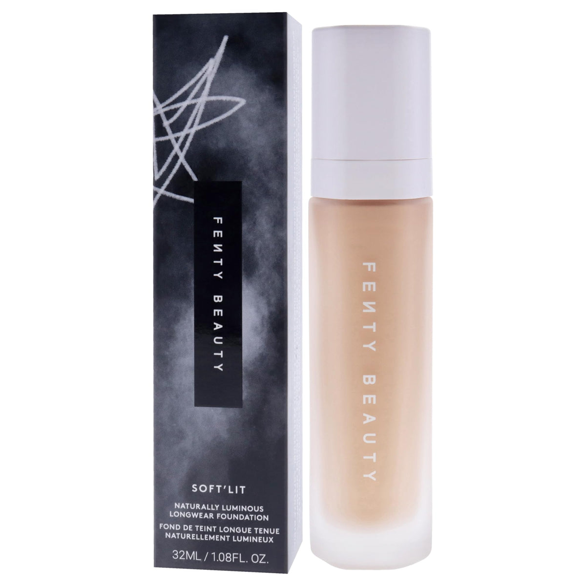 Soft Lit Naturally Luminous Longwear Foundation - 290 Medium Neutral by Fenty Beauty for Women - 1.08 oz Foundation