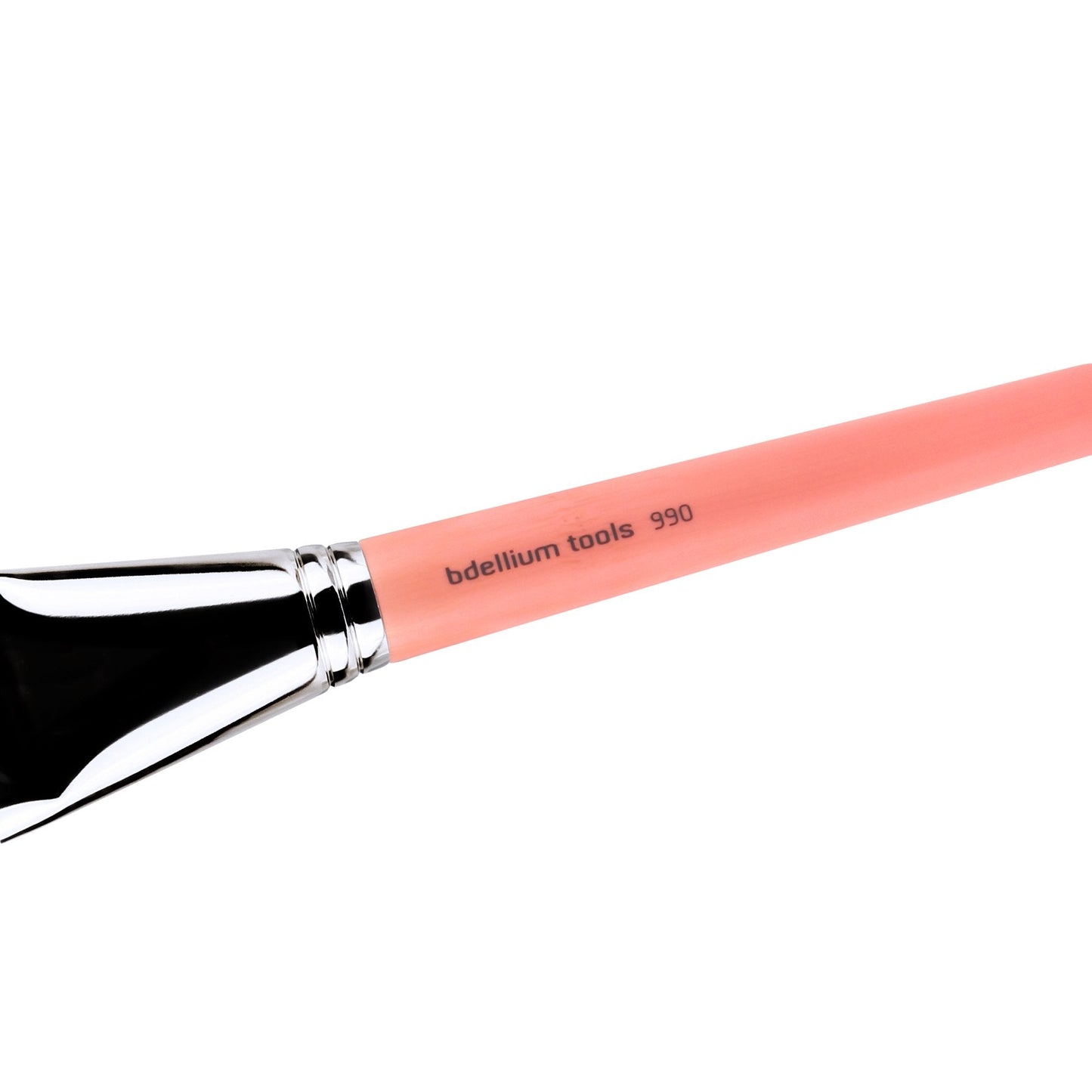 Bdellium Tools Professional Makeup Brush - Pink Bambu Series 990 Angled Face - With Soft Synthetic Fibers, For Whisking Powder and Brushing off Excess Beauty & Personal Care BDELLIUM TOOLS
