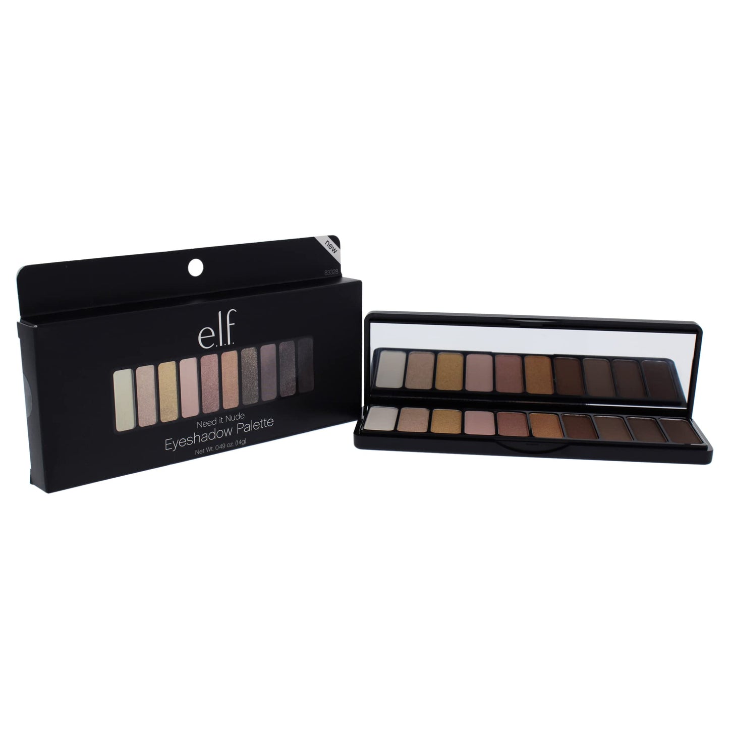 e.l.f. Cosmetics Need It Nude Eyeshadow Palette, Highlight, Shade and Define Your Eyes, Ten Nude Shades Beauty & Personal Care e.l.f.