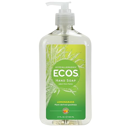 Ecos, Soap Hand Liquid Lemongrass, 17 Fl Oz Beauty & Personal Care Earth Friendly Products