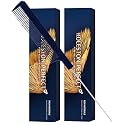 Koleston Perfect ME+ 4/82 Medium Brown/Blue Matte Permanent Hair Color Creme 2 Ounce (Pack of 2) With Pin Tail Comb - Use with Welloxon Perfect Beauty & Personal Care M Hair Designs