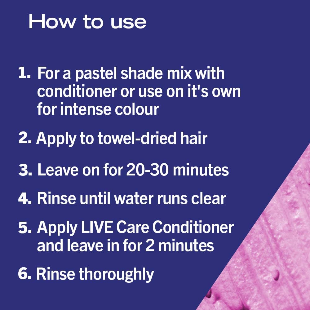 Schwarzkopf Live Color Xxl Ultra Brights 93 Shocking Pink Semi-Permanent Pink Hair Dye Beauty & Personal Care LIVE