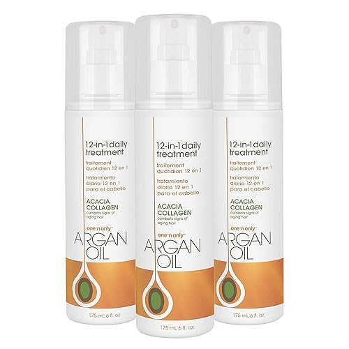 One N' Only Argan Oil 12-in-1 Daily Treatment Lightweight, Helps Control Frizz, Smooths, Detangles, Moisturizes, Strengthens and Adds Body to Dry Beauty & Personal Care One 'N Only