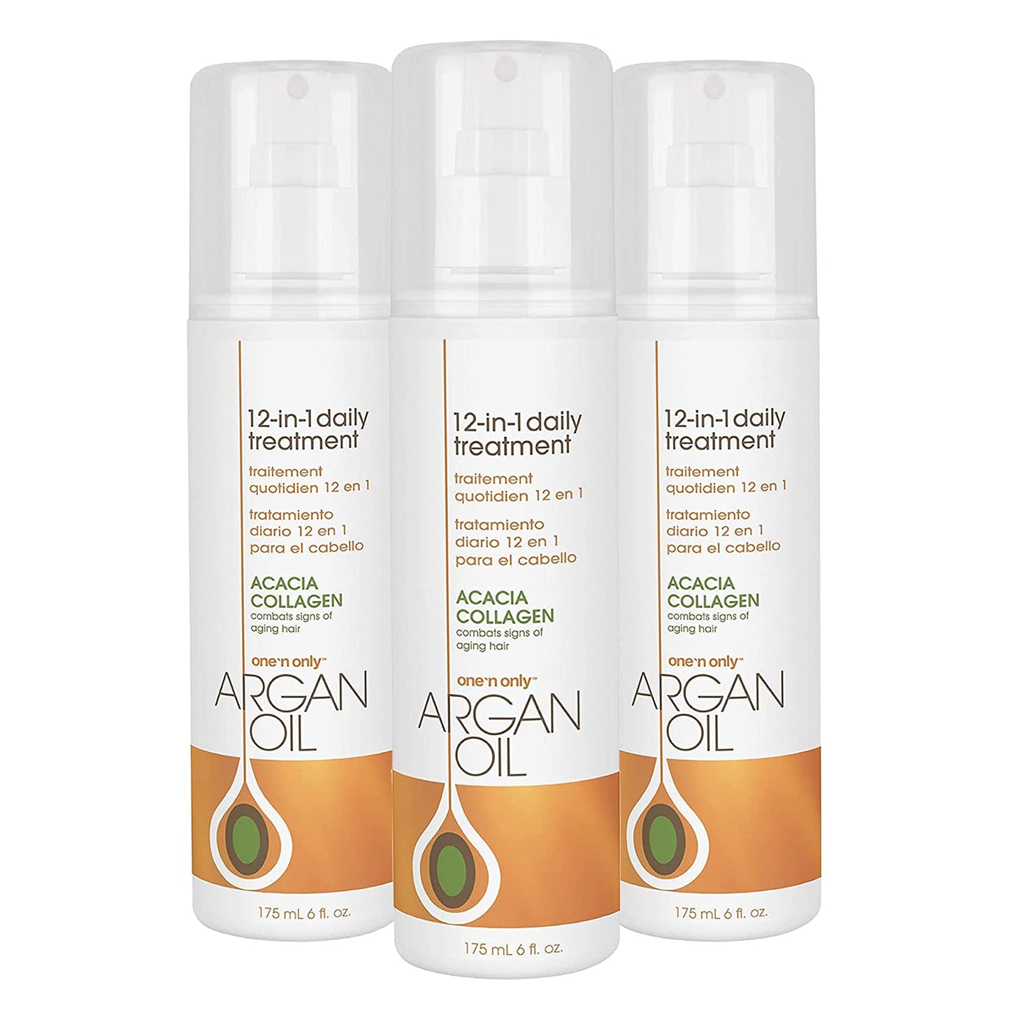 One N' Only Argan Oil 12-in-1 Daily Treatment Lightweight, Helps Control Frizz, Smooths, Detangles, Moisturizes, Strengthens and Adds Body to Dry Beauty & Personal Care One 'N Only