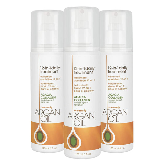 One N' Only Argan Oil 12-in-1 Daily Treatment Lightweight, Helps Control Frizz, Smooths, Detangles, Moisturizes, Strengthens and Adds Body to Dry Beauty & Personal Care One 'N Only