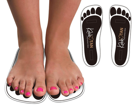 120 Pairs(240feets)Spray Tan Feet Pads Disposable & Economic Black Feet pads for Spray tanning,Use in Tanning booth,Sunless Tanning at Home or Beauty Beauty & Personal Care KOBBTAN