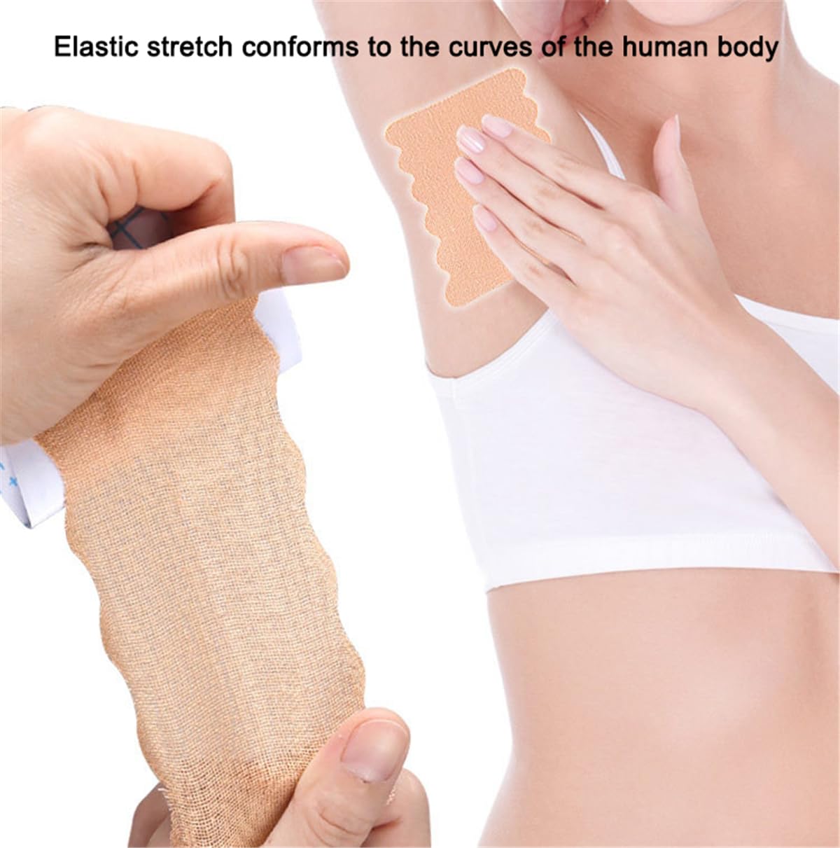 Underarm Sweat Pad for Women Men, 20 Pcs Invisible Thin Armpit Sweat Pads, Self Adhesive Disposable Anti Perspiration Absorbent Deodorant Prevention Beauty and Personal Care Xemz