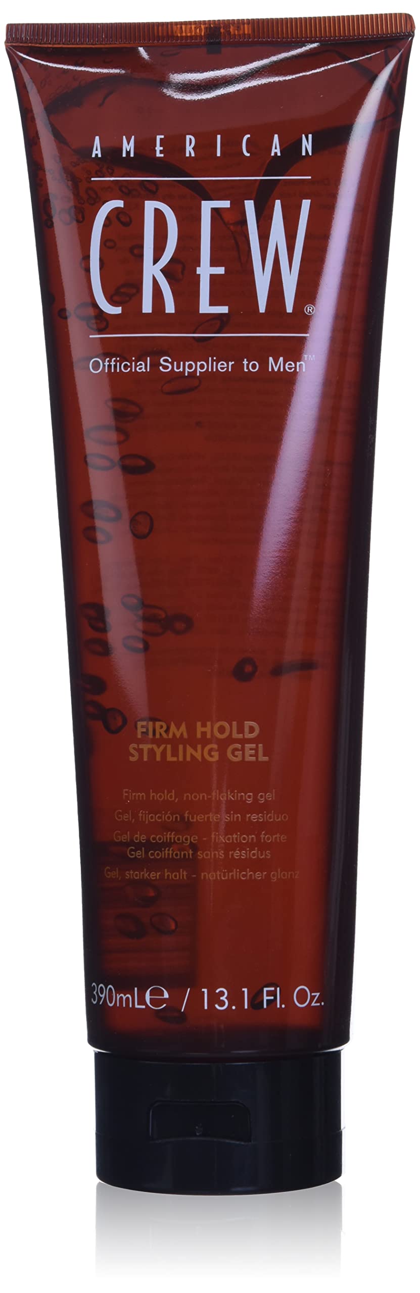 American Crew Men's Hair Gel, Firm Hold, Non-Flaking Styling Product, 13.1 fl oz Beauty & Personal Care AMERICAN CREW