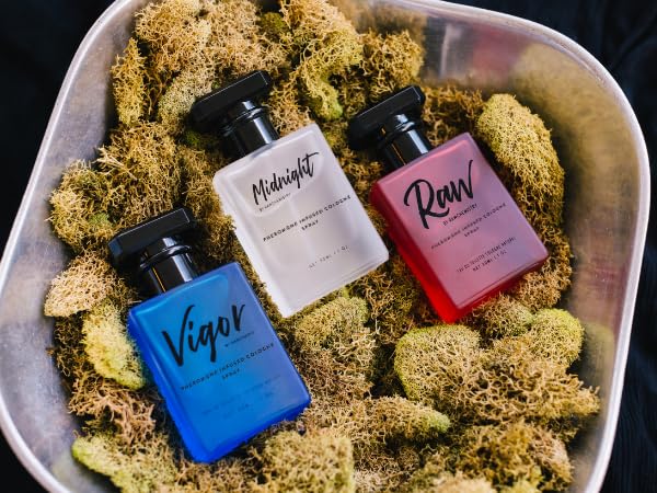 RawChemistry - A Pheromone Infused Mens Cologne Gift Set - Set of 3 Colognes Beauty & Personal Care RawChemistry