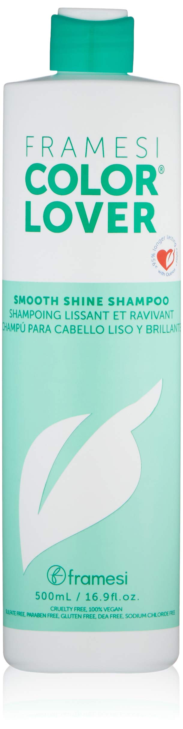 FRAMESI Smooth Shine Sulfate Free Shampoo for Color Treated Hair, 16.9 Fl Oz Beauty & Personal Care FRAMESI