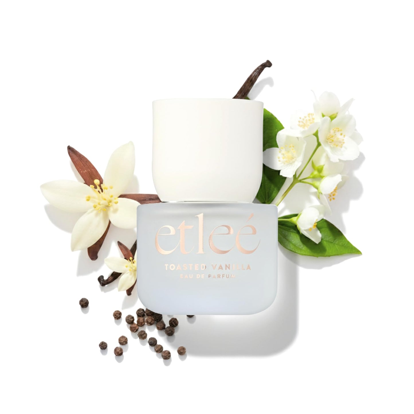 ETLEÉ Toasted Vanilla Eau de Parfum 1.01oz, Woody Musky Long Lasting Perfume With Amber, Bergamot, Black Pepper, Sandalwood & Orchid, Layerable Luxury Beauty & Personal Care ETLEÉ