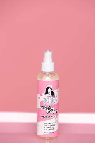 She Is Bomb Styling Spritz, Maximum Hold Hair Spray, Fast Drying, 8 fl oz Beauty & Personal Care she is bomb collection