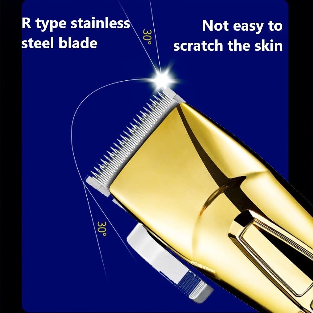 QDKVTNDJZ Barber Scissors Hair Clippers for Men, Electric Cutting Machine Barbers Precision Cordless Fade Trimmer Beauty and Personal Care QDKVTNDJZ