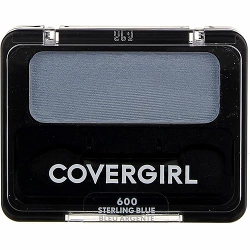 CoverGirl Eye Enhancers 1 Kit Shadow, Sterling Blue [600] 0.09 oz (Pack of 9) Beauty & Personal Care COVERGIRL