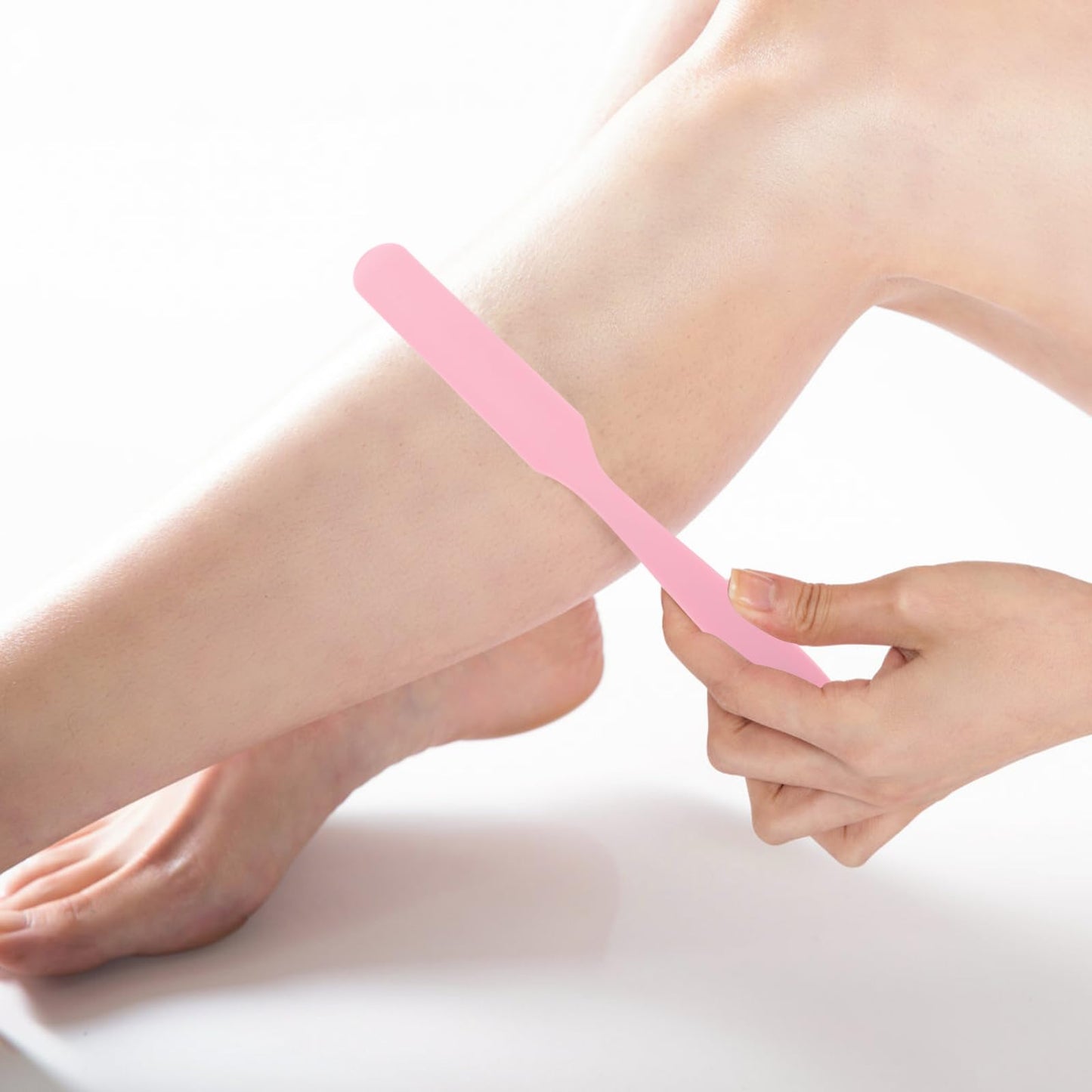 Ipetboom Silicone Hair Removal Rod Non-Stick Wax Spatula for Body Waxing Reusable Pink Waxing Stick Applicator Tool for Women S Hair Removal at Home Beauty and Personal Care Ipetboom