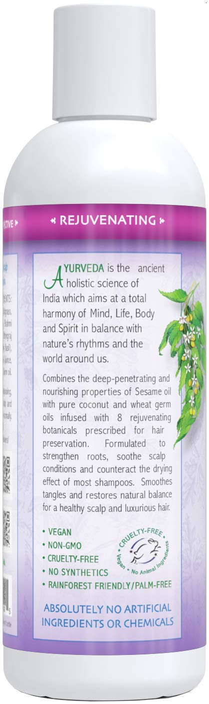 Auromere Ayurvedic Pre-Shampoo Conditioner - Vegan, Cruelty-Free, Non-GMO, Moisturizing, Paraben-Free, Sulfate-Free Conditioning Oil for All Hair Beauty & Personal Care Auromere