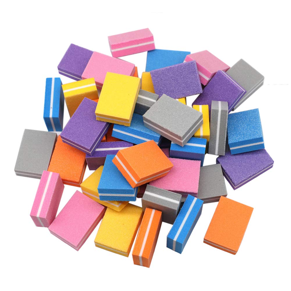 60Pcs Professional Nail Buffer Block Mini Toe Nail and Finger Nail Sanding Blocks Smoother Buffer File for Nail Polish UV Gel Manicure Salon Nail Art Beauty & Personal Care luzen
