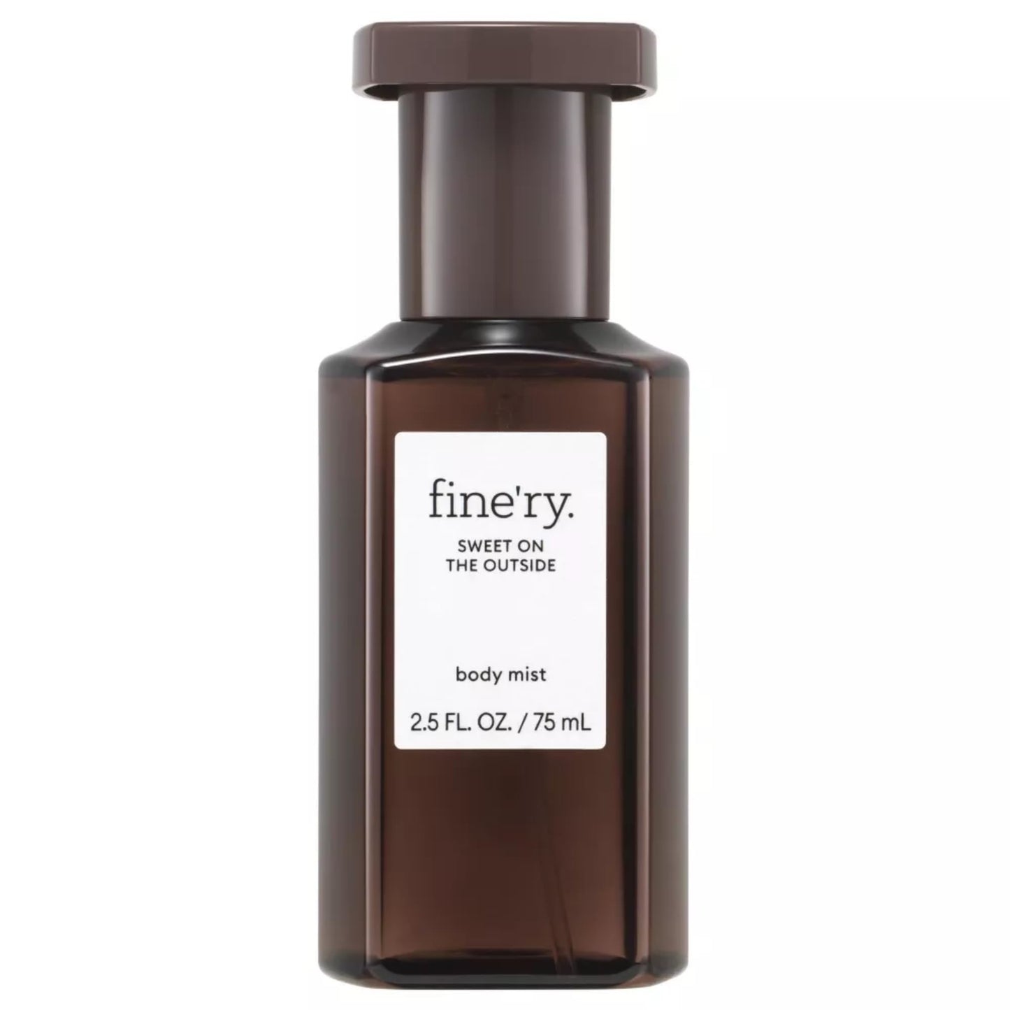 Fine'ry Vanilla Gourmand Mini Hair + Body Fragrance Mist Spray for Women & Girls - Sweet on the Outside - Vanilla, Cacao Wood & Smoked Vetiver Beauty & Personal Care Fine'ry