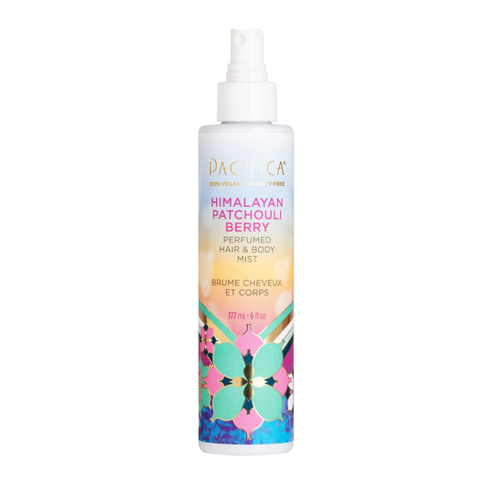 Pacifica Beauty Himalayan Patchouli Berry Hair & Body Mist, Fragrance, Perfume Body Spray, Grapefruit, Sweet Gourmand, Vegan, 6 fl oz (1 Count) Beauty & Personal Care Pacifica