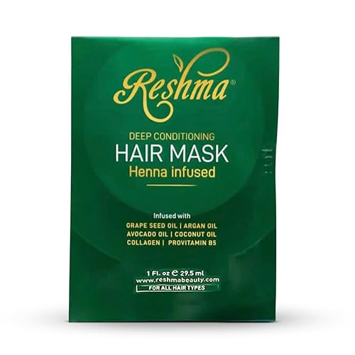 Reshma Beauty Deep Conditioning Hair Mask |Hair Treatment Infused with Collagen & Pro-Vitamin B5|Restorating & Nourishing for All Hair Types | (Pack Beauty & Personal Care Reshma Beauty
