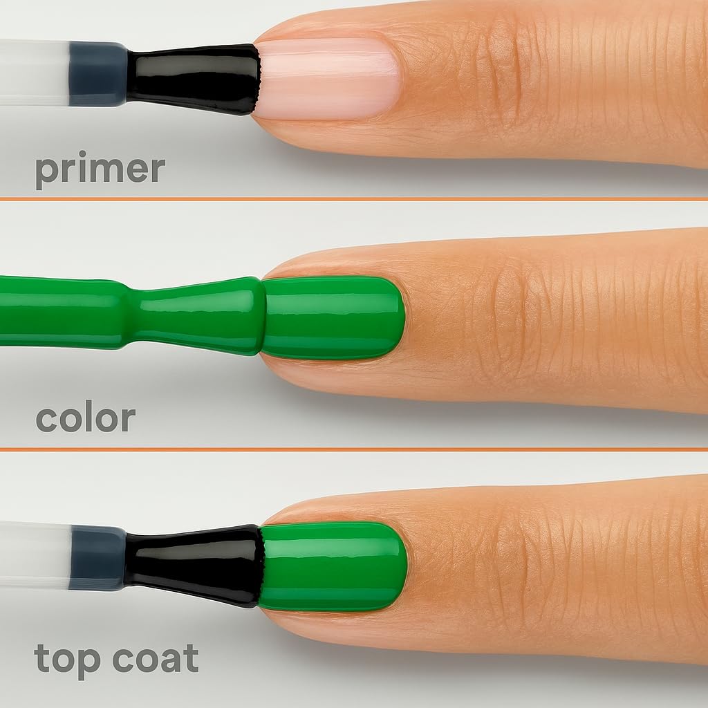 Sally Hansen Miracle Gel Salon Quality Nail Polish | Gel-Like Formula, Two-Step System, No UV Light Needed, Long Lasting | Opaque, Glossy | 762 Leaf Beauty & Personal Care Sally Hansen
