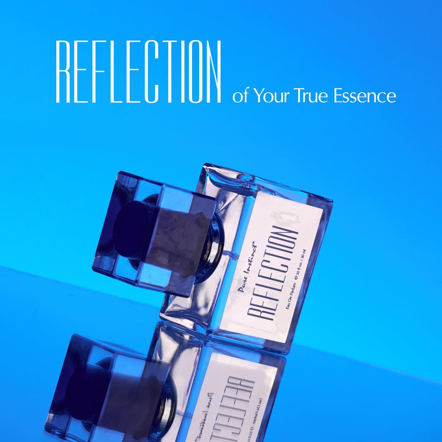 Pure Instinct Reflection The Original Pheromone Cologne Eau de Parfum EDP Fruity Rich Dry Woods Fresh Bold Inspired by Cre.ed Aventus For Men Him 1.0 Beauty & Personal Care Pure Instinct