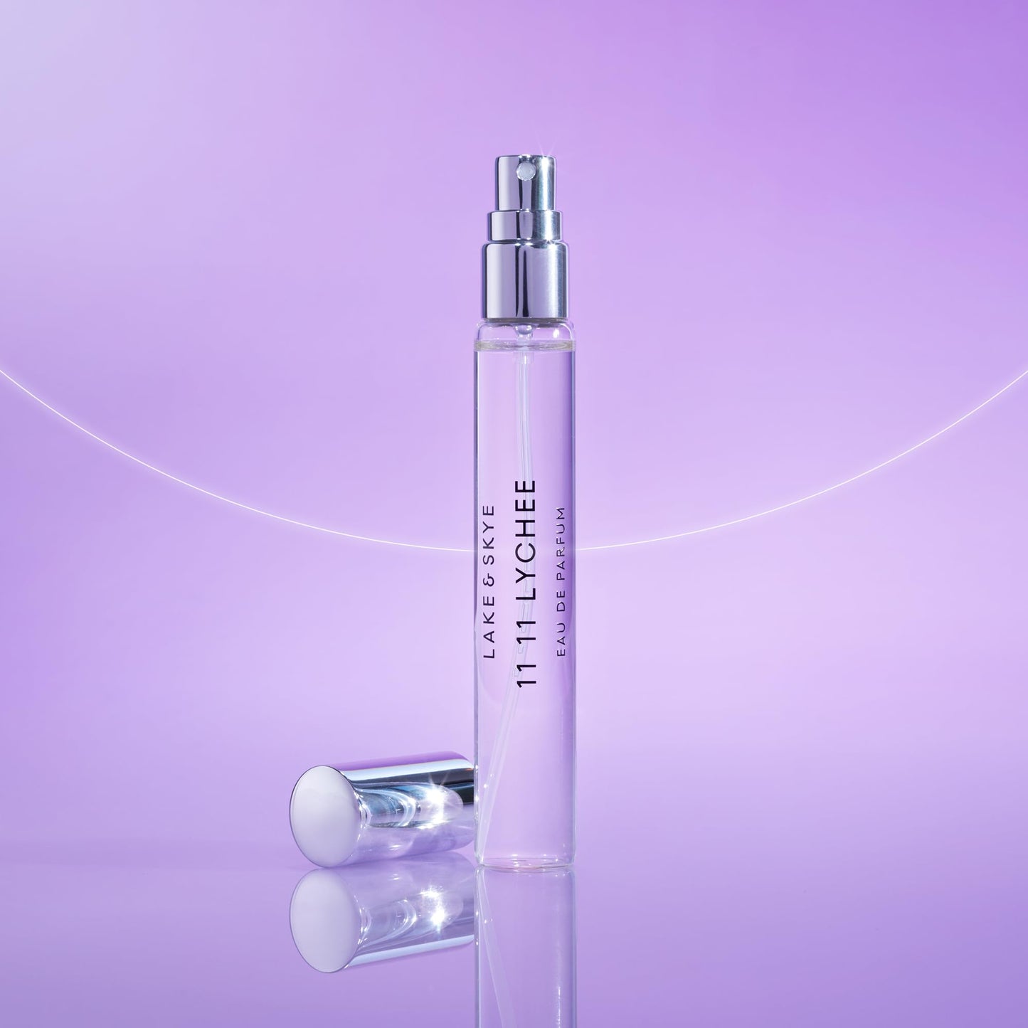 Lake & Skye - 11 11 Lychee Eau de Parfum Travel Spray 15mL - Fruity, Musk, Amber, Vegan, Paraben-Free, Cruelty-Free Beauty & Personal Care Lake & Skye