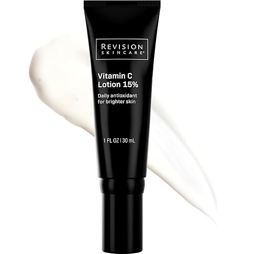 Revision Skincare Vitamin C Lotion 15%, Daily Anti Aging Brightening and Moisturizing Lotion for Fine Lines and Wrinkles, 1 fl oz Beauty & Personal Care Revision Skincare