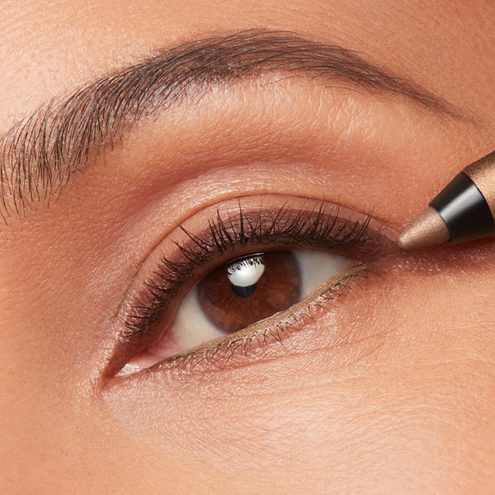 Estée Lauder Smoke and Brighten Long-Lasting Waterproof Kajal Eyeliner Pencil Duo, 0.03 Ounce, Dark Chocoloate/Rich Bronze Beauty & Personal Care Estée Lauder