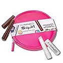 MAC Cosmetics Limited Edition Amped Squirt Plumping Gloss Stick Set - Lower Cut (Sheer Brown) and Clear Beauty & Personal Care MAC