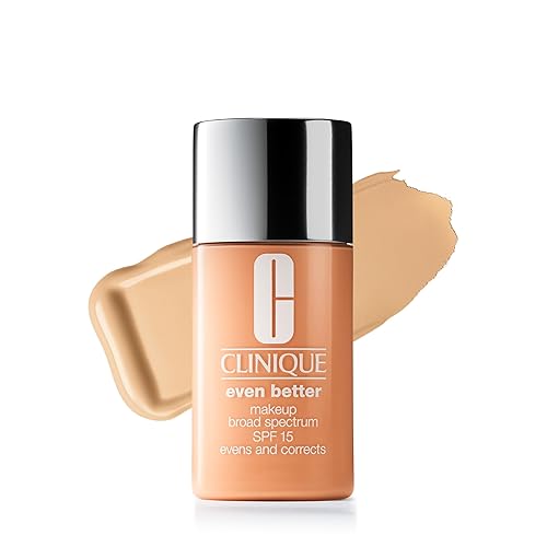 Clinique Even Better Makeup Liquid Foundation SPF 15 With Vitamin C For Dry + Oily Combination Skin Types | Medium Coverage + Natural Finish | Evens Beauty & Personal Care Clinique