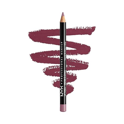 NYX PROFESSIONAL MAKEUP Slim Lip Pencil, Long-Lasting Creamy Lip Liner - Prune Beauty & Personal Care NYX PROFESSIONAL MAKEUP