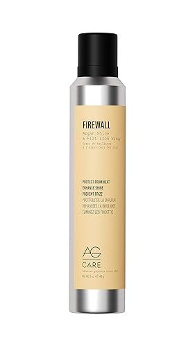 AG Care Firewall Argan Shine & Flat Iron Spray Heat Protectant and Maximum Shine Spray, 5 Oz Beauty & Personal Care AG Care