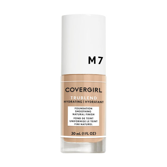 COVERGIRL truBlend Liquid Foundation Makeup Soft Honey M7, 1 oz (packaging may vary) Beauty & Personal Care COVERGIRL