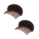 2pcs Women's Hair Styling Accessories - Soft Foam Hair Inserts, Bump Up Pads, Clip Bun Maker, and Braid Tool Beauty & Personal Care DPWOUM