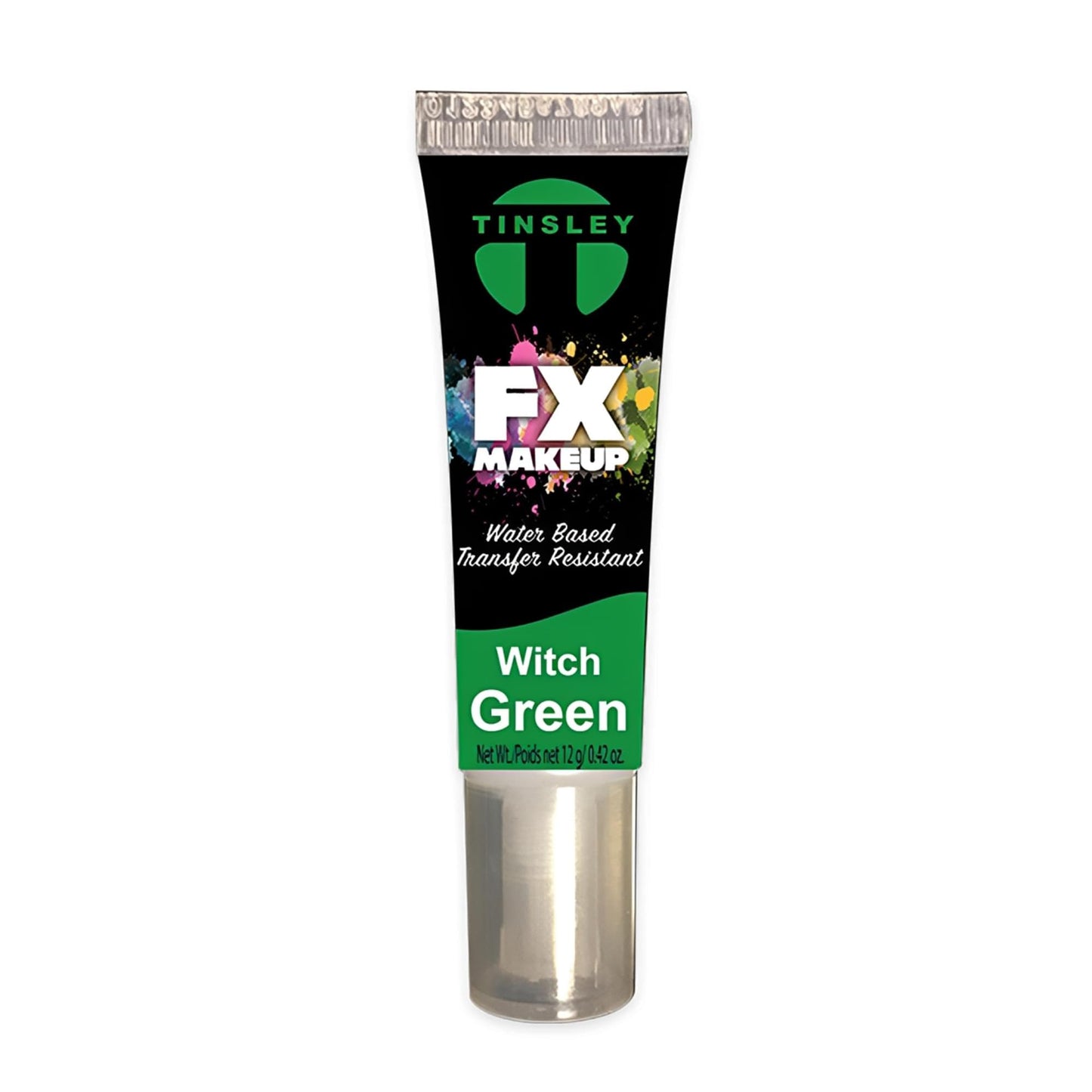 Tinsley Transfers FX Makeup - Face and Body Paint - Water-Based Cream - 7g / 0.24 oz Tube (Green) Beauty & Personal Care Tinsley Transfers