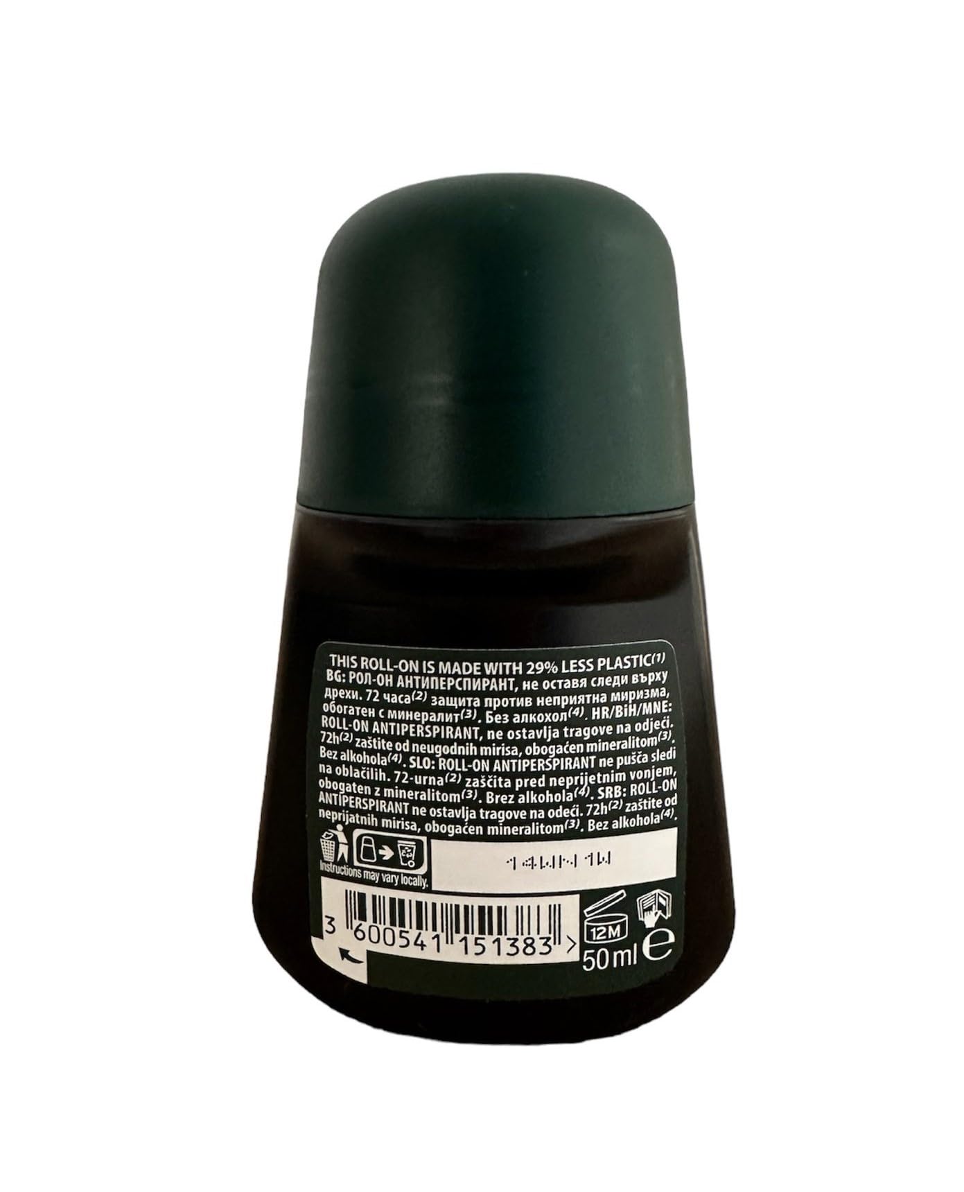 Garnier Men Invisible Anti-Perspirant Roll-On 50 ml / 1.7 fl oz Beauty and Personal Care Garnier