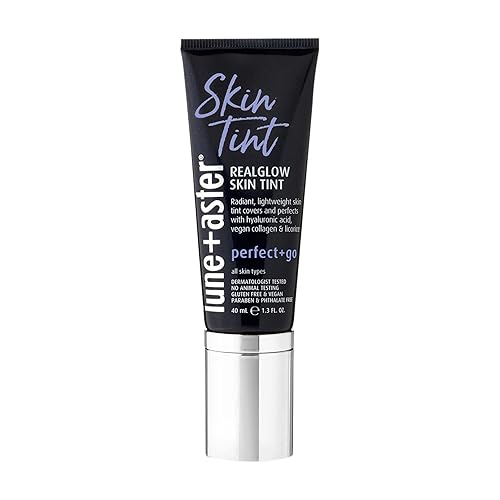 Lune+Aster RealGlow® Skin Tint - This light-diffusing Skin Tint covers and perfects with ultra-lightweight, customizable sheer to medium coverage Beauty & Personal Care Lune+Aster