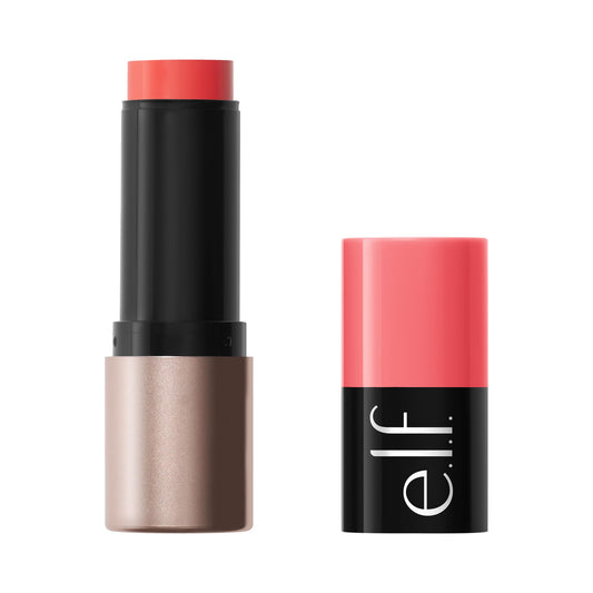 e.l.f. Soft Glam Cream Blush Stick, Buildable Cream Blush for A Natural Flush & Satin Finish, Made with Shea Butter, Vegan & Cruelty-Free, Melon Drama Beauty and Personal Care e.l.f. Default Title