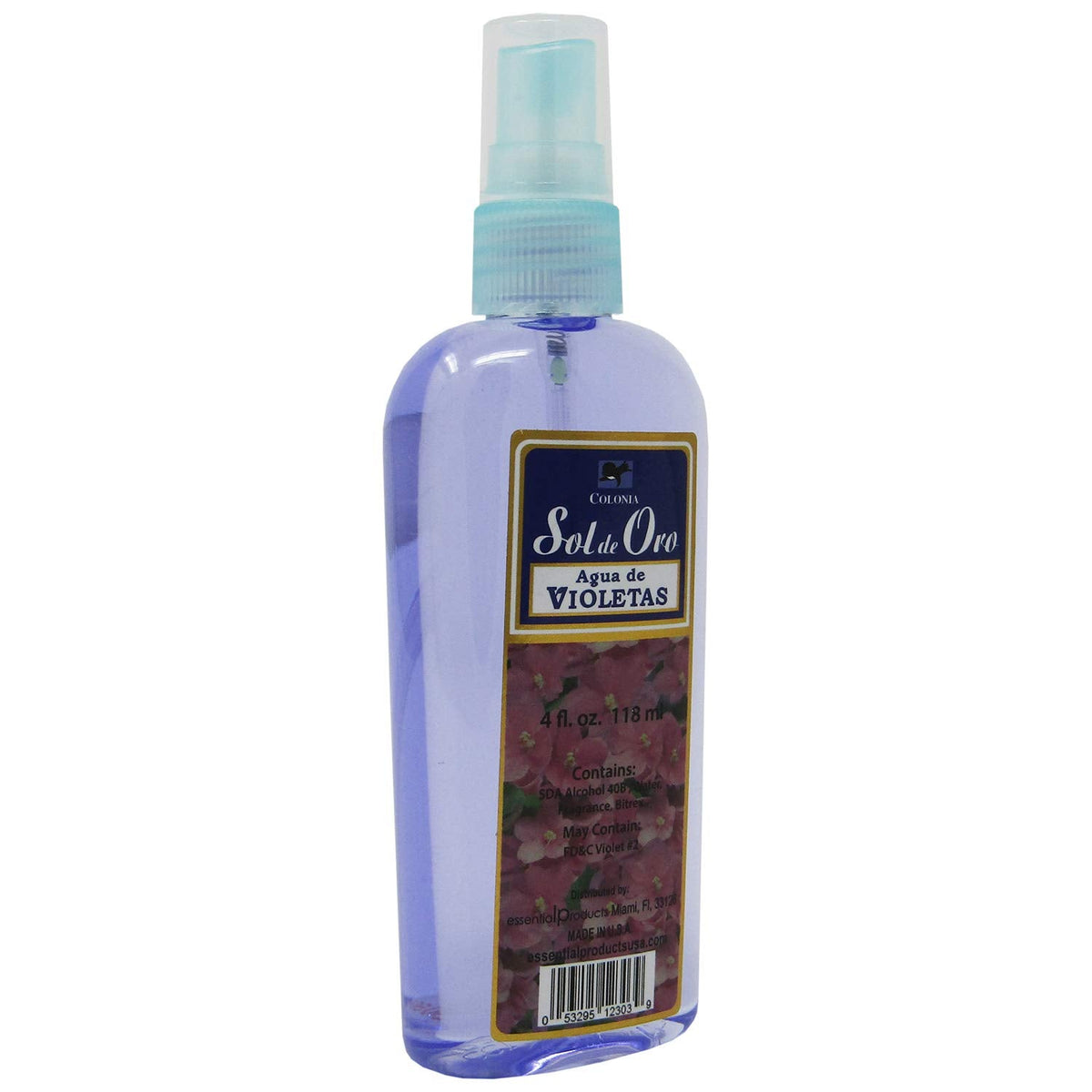 Sol de Oro Agua de Violetas 4 OZ Beauty & Personal Care SOL DE ORO