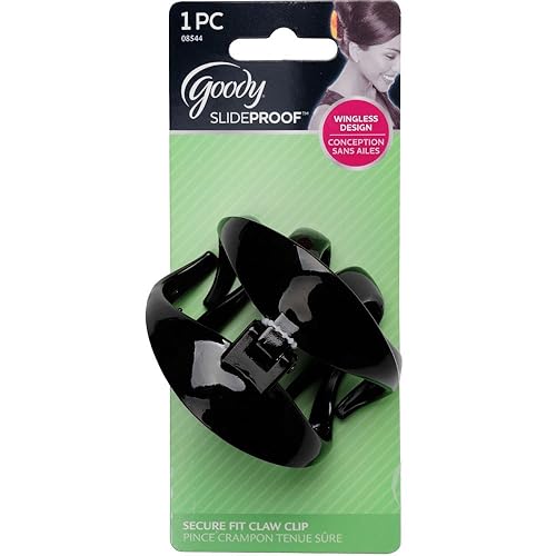 GOODY Women Slideproof Wingless Claw Clip, Large Beauty & Personal Care GOODY