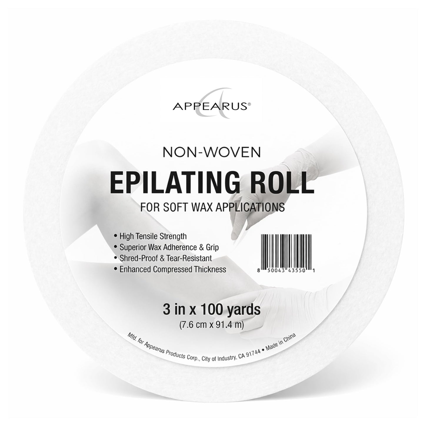 Appearus Nonwoven Waxing Roll 90 GSM Heavy Duty Fabric Beauty and Personal Care APPEARUS