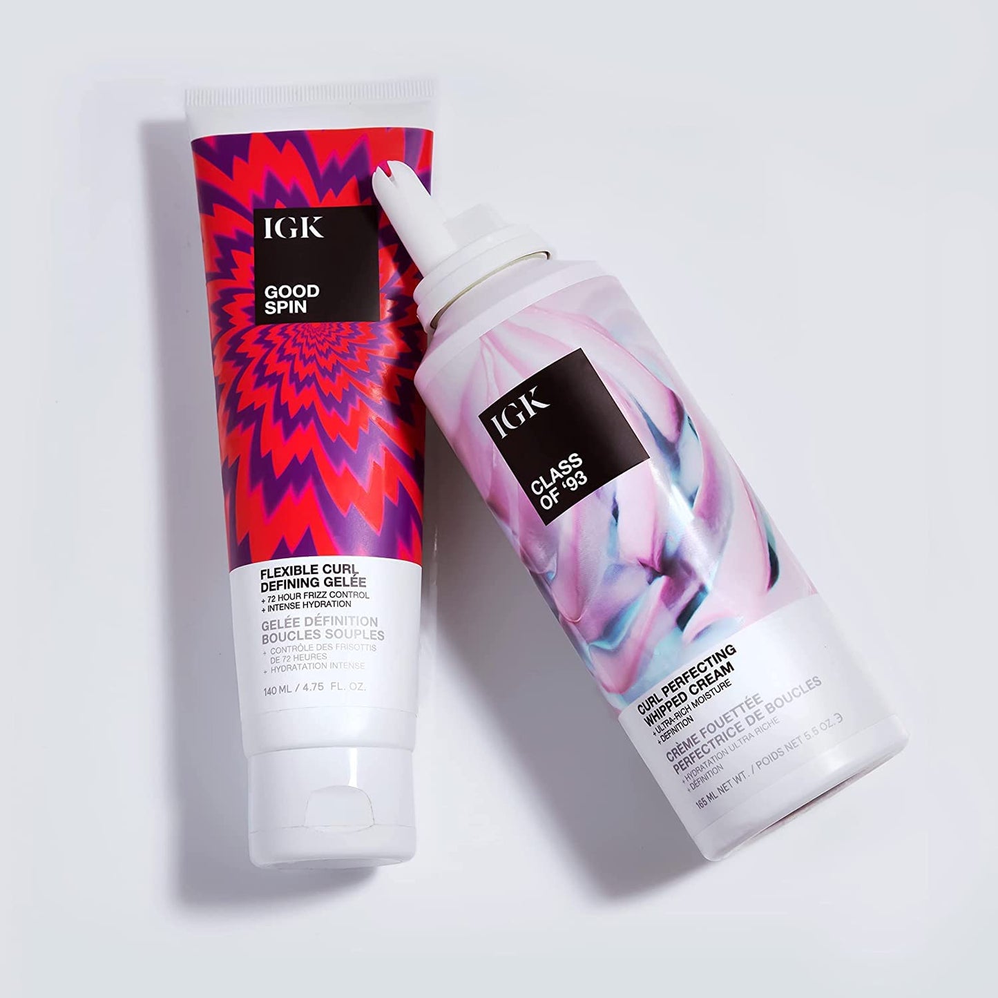 IGK CLASS OF ’93 Curl Perfecting Whipped Cream | Moisture + Definition + Softens | Vegan + Cruelty Free | 5.5 Oz Beauty & Personal Care IGK