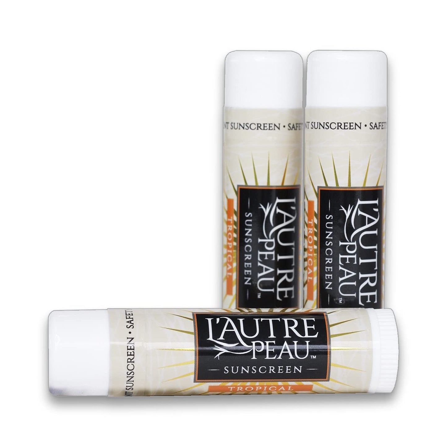 SPF 30 Sunscreen Multi-Pack by L'AUTRE PEAU | Travel Size Sunscreen for Men, Women, and Kids | Non-Greasy Water Resistant | Tropical Scent | TSA Beauty & Personal Care L'AUTRE PEAU