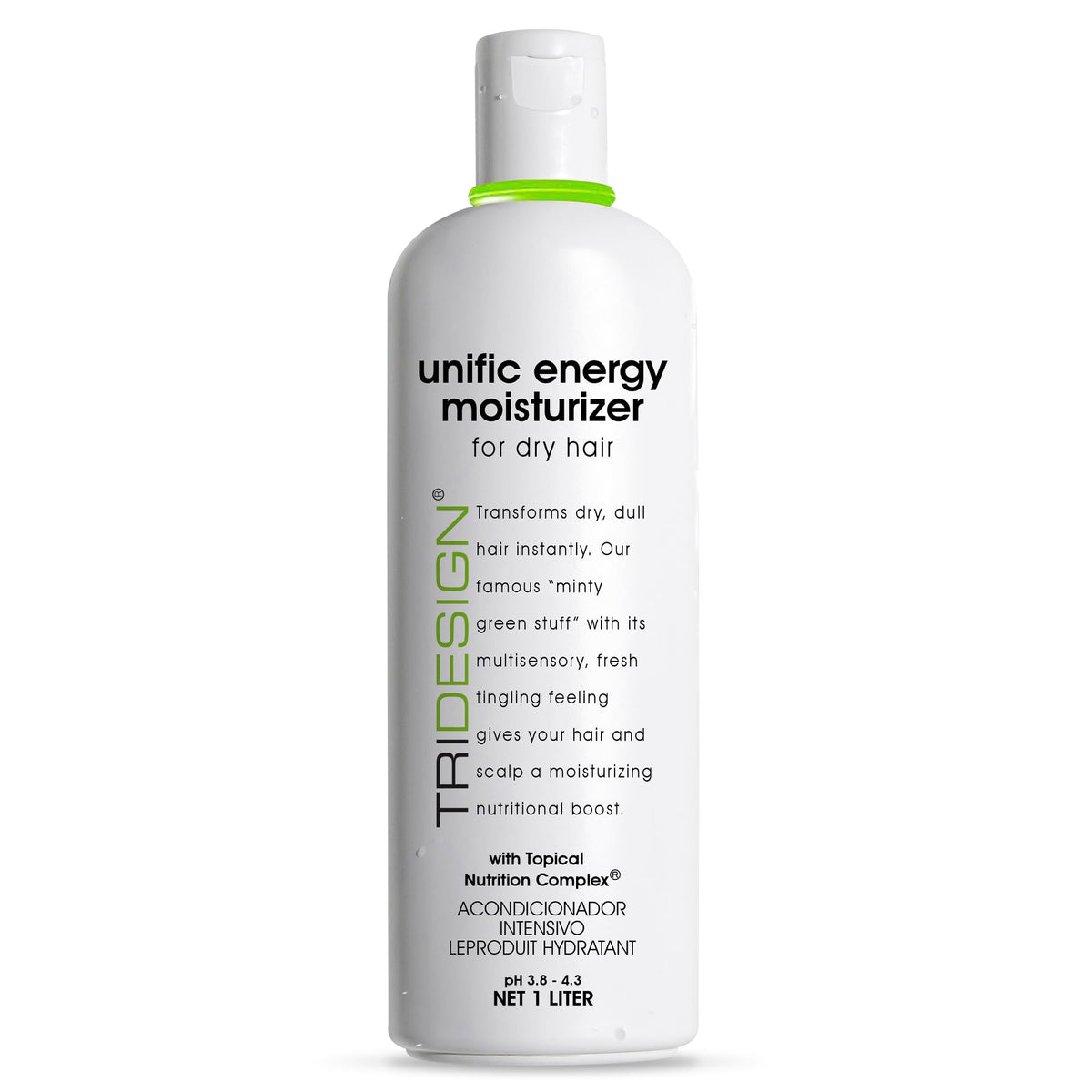 TRIDESIGN Unific Energy Moisturizer Deep Hair Conditioner Dry Damaged, 32oz