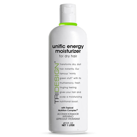 TRIDESIGN Unific Energy Moisturizer Deep Hair Conditioner Dry Damaged, 32oz